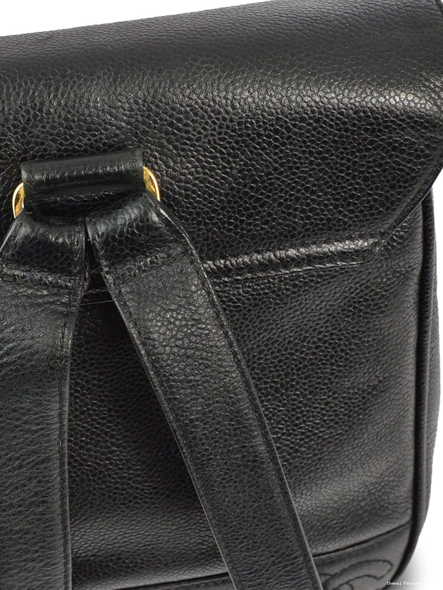 Affordable HOT SALE Triple 1995 CC CHANEL Women backpack 0416